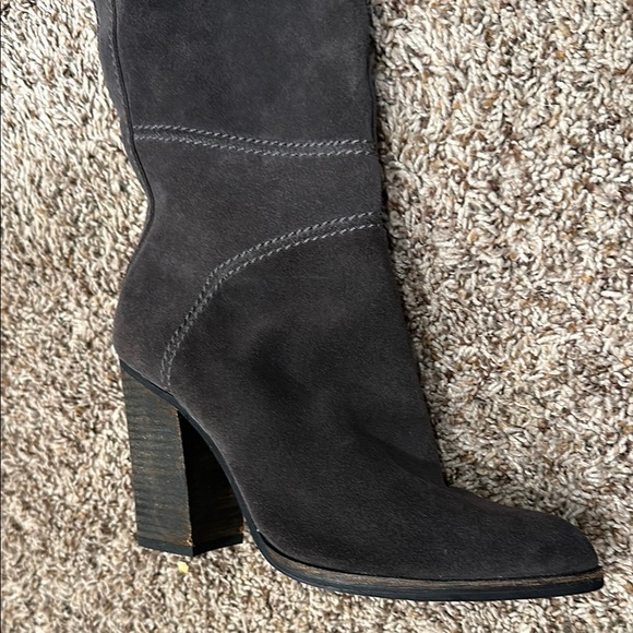 Dolce Vita Black Over the Knee Boots size 7 suede perfection! - Picture 3 of 12